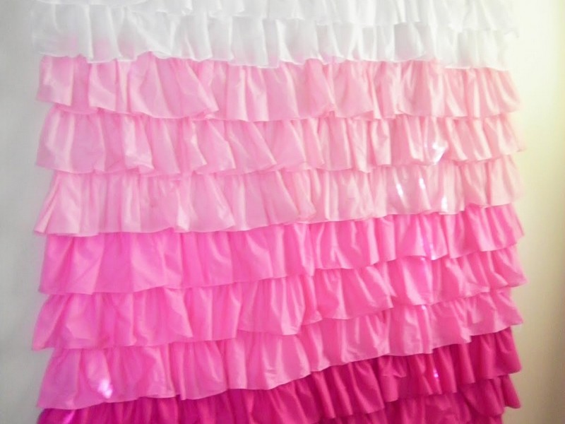 Light Pink Shower Curtain