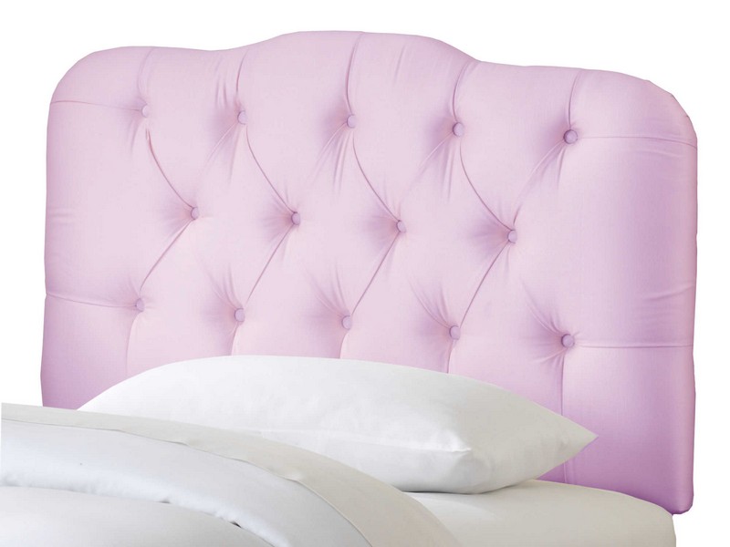 Light Pink Tufted Headboard