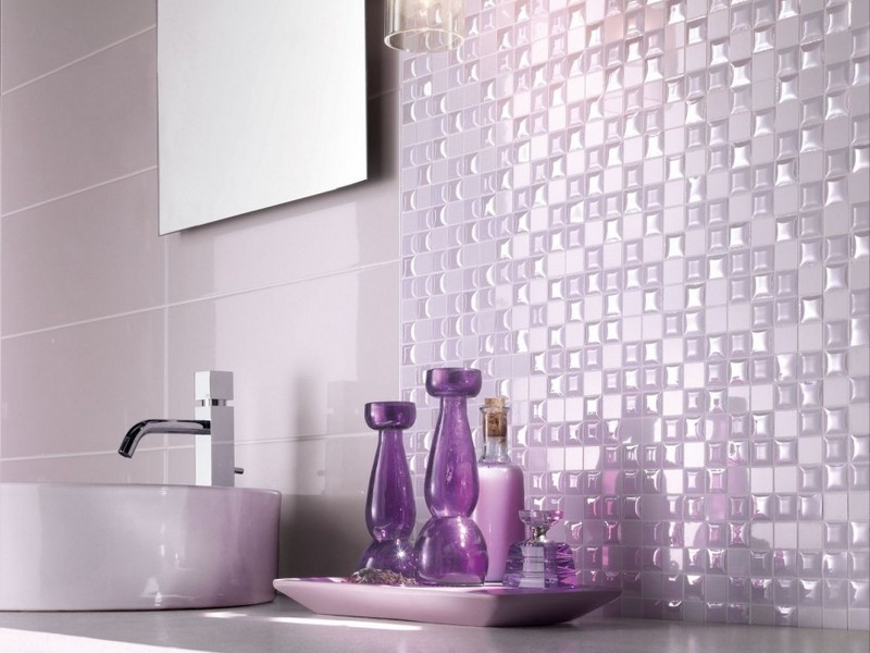 Light Purple Bathroom Accessories