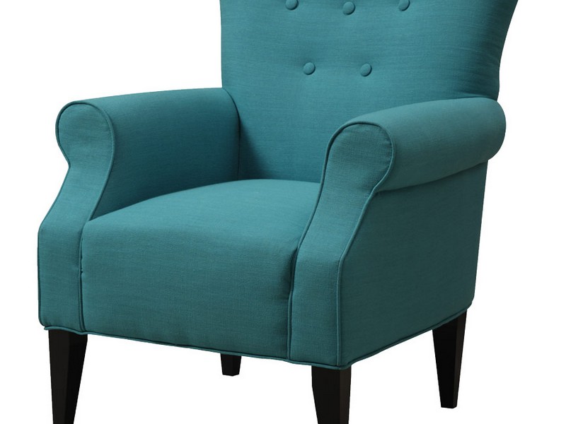 Light Teal Accent Chair