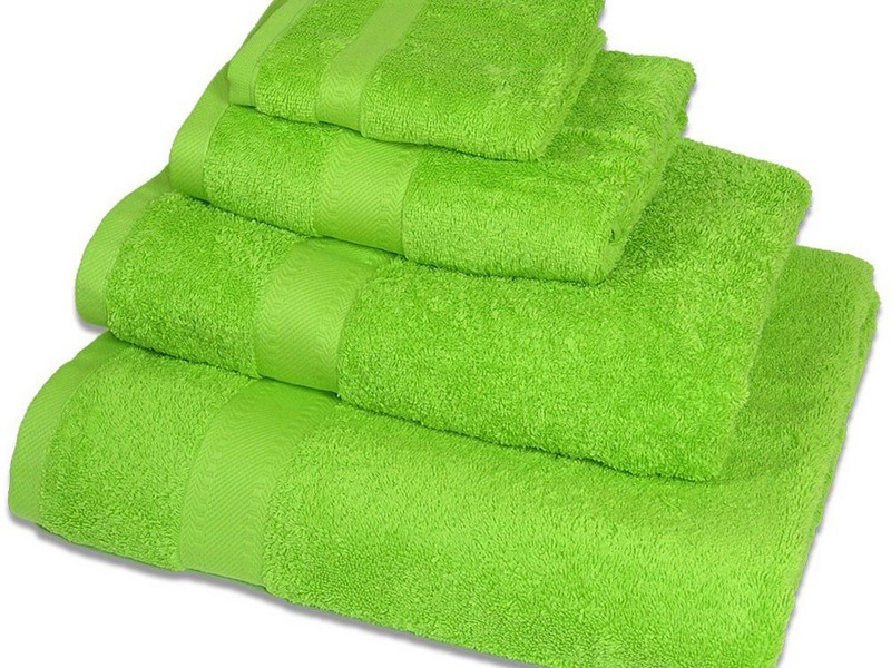 Lime Green Bath Towels