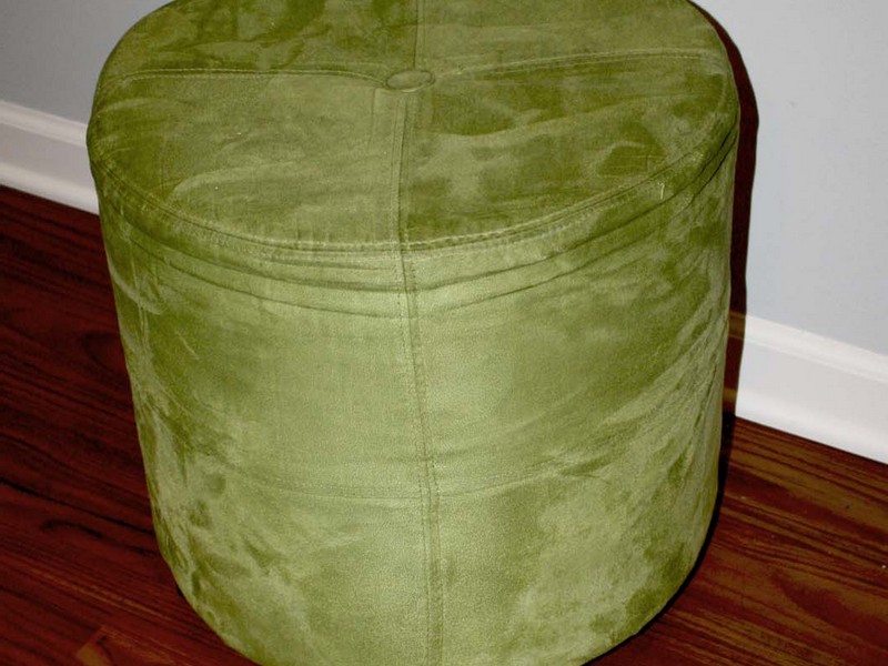 Lime Green Ottoman