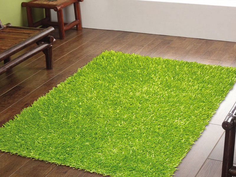 Lime Green Rug