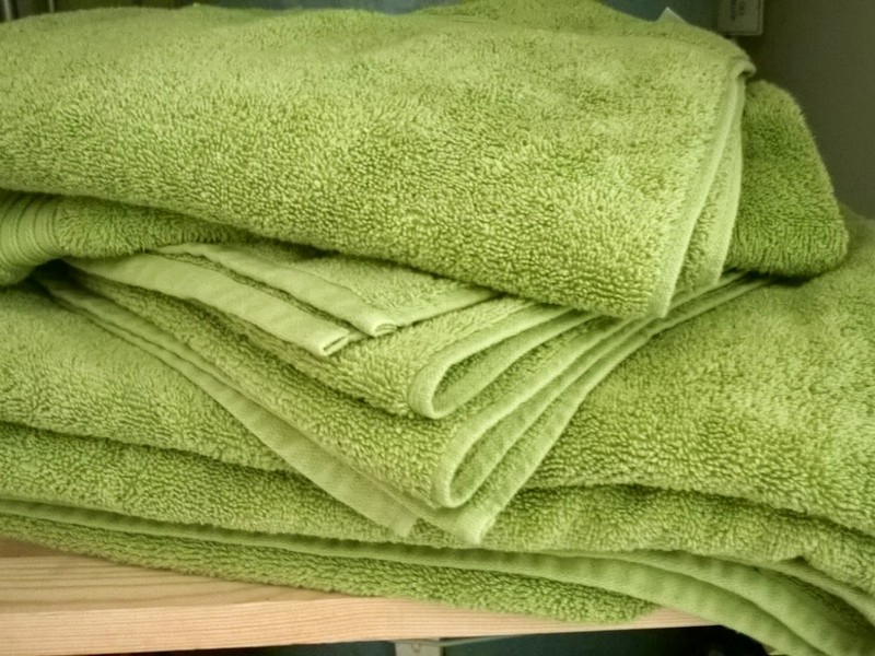 Lime Green Towels Tesco