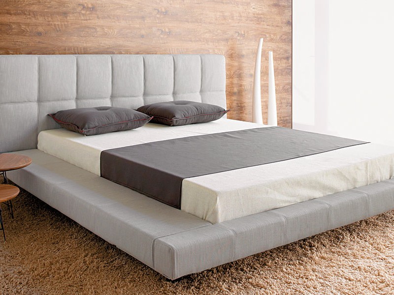 Low Platform Bed Frame Queen