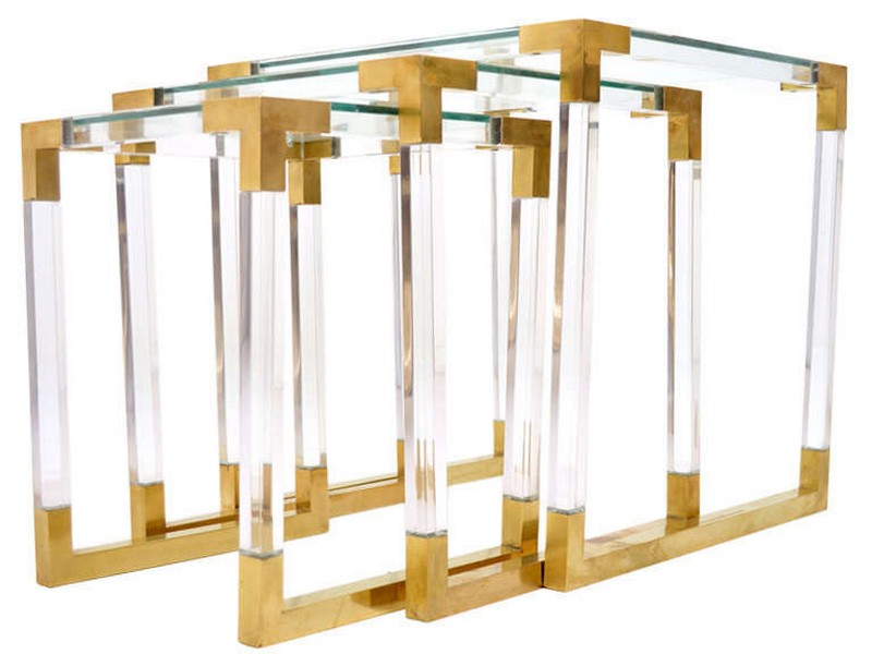 Lucite Nesting Tables Target