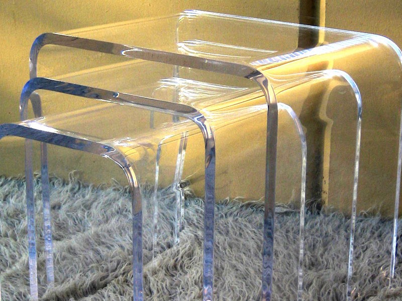 Lucite Nesting Tables