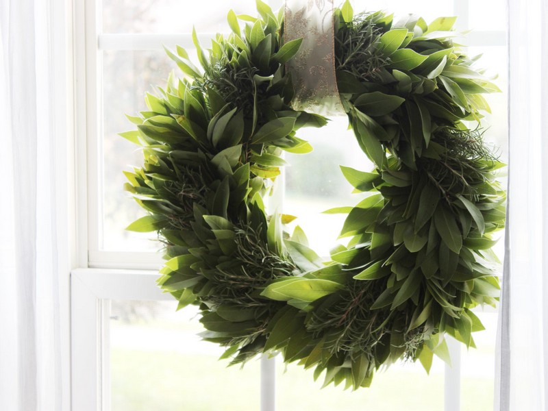 Magnolia Leaf Wreath Artificial