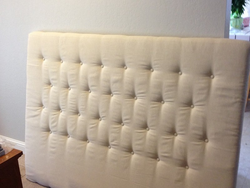 Making An Upholstered Headboard With Buttons