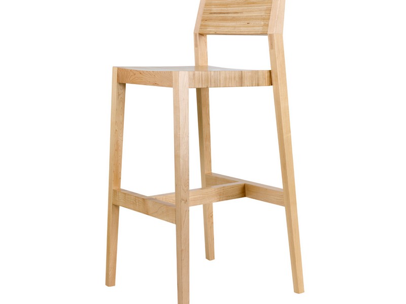 Maple Bar Stools With Back