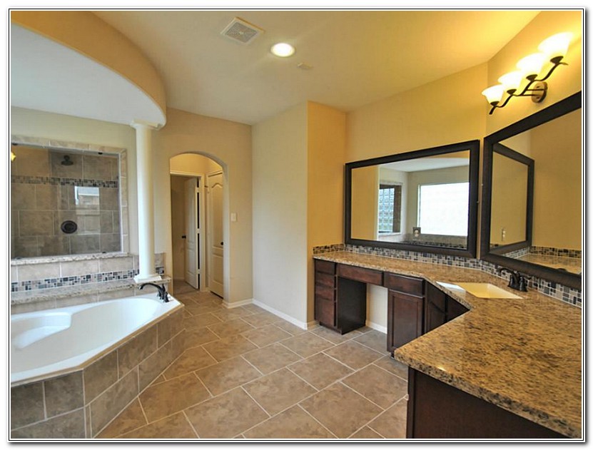 Master Bathroom Makeup Vanity