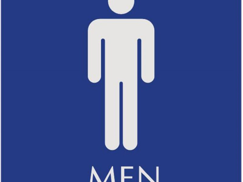 Mens Bathroom Signs Printable