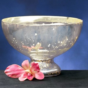 Mercury Glass Bowl