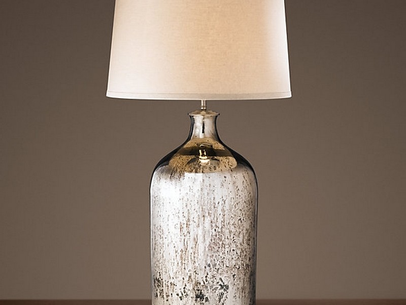 Mercury Glass Lamp