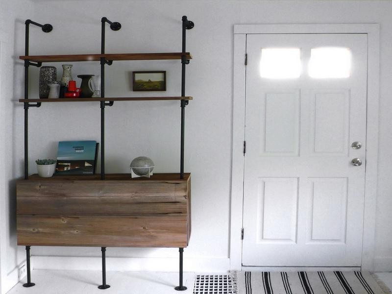 Metal Bathroom Shelving Unit