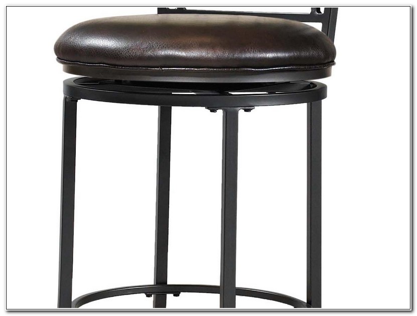 Metal Swivel Bar Stools With Back