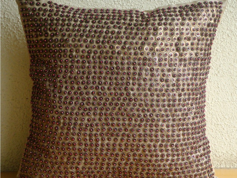 Metallic Throw Pillows