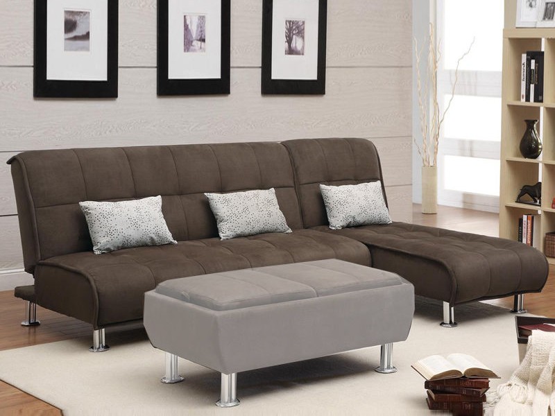 Microfiber Futon Sofa Bed