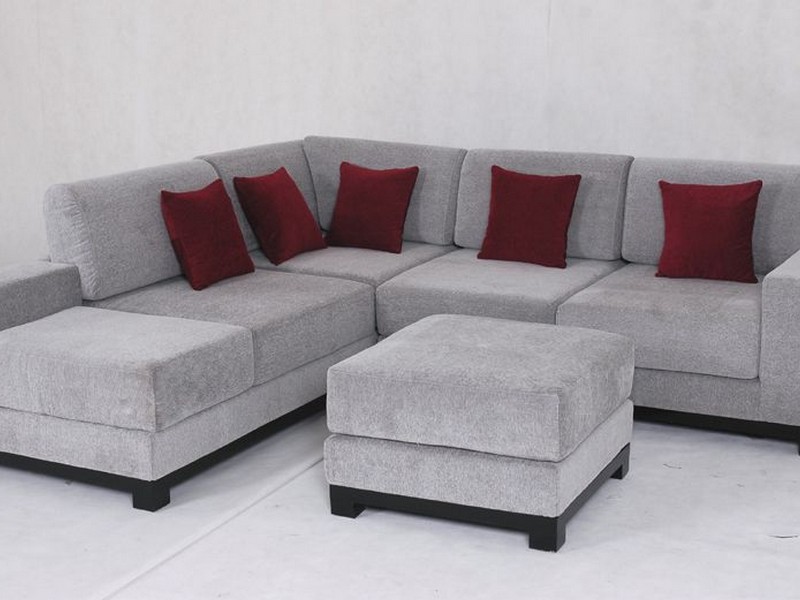 Microfiber Sectional Couch