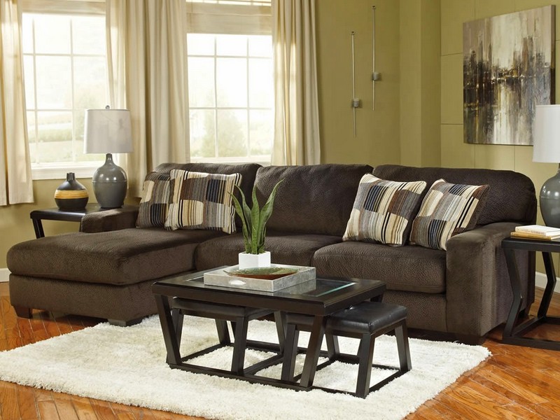 Microfiber Sectional Sleeper Sofa