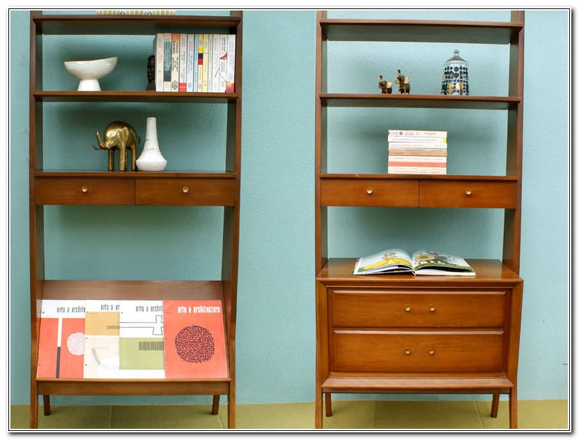 Mid Century Modern Bookshelf Plans