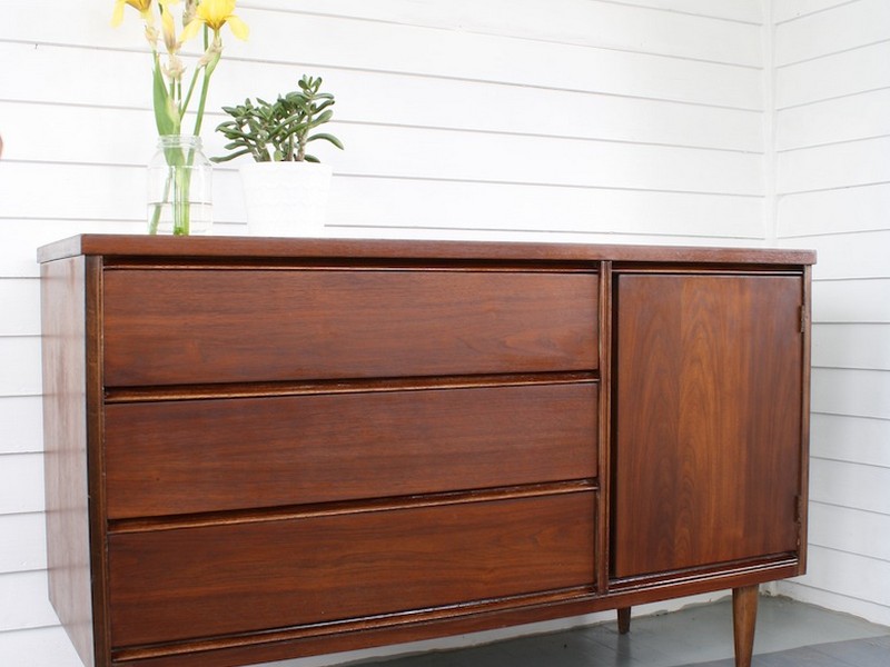 Mid Century Modern Dresser Diy