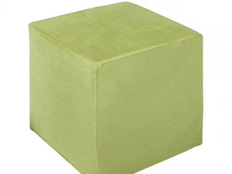 Mint Green Storage Ottoman