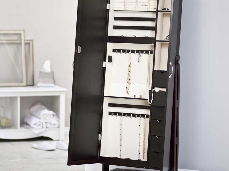 Mirror Jewelry Cabinet