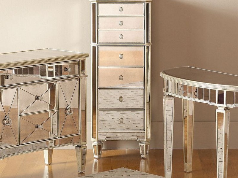 Mirrored Accent Furniture