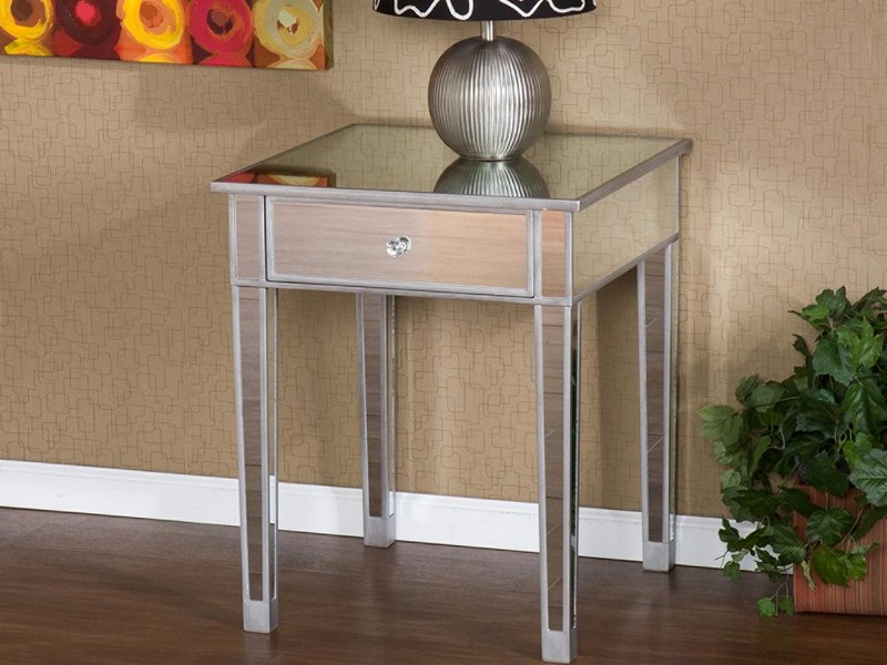 Mirrored Accent Tables