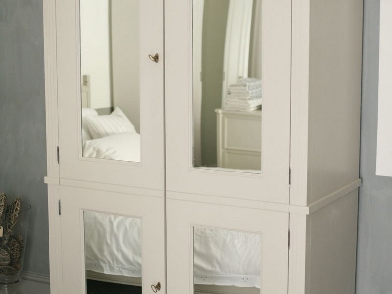 Mirrored Armoire Wardrobe