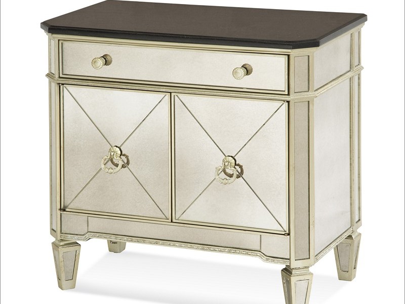 Mirrored Writing Desk Usbeds