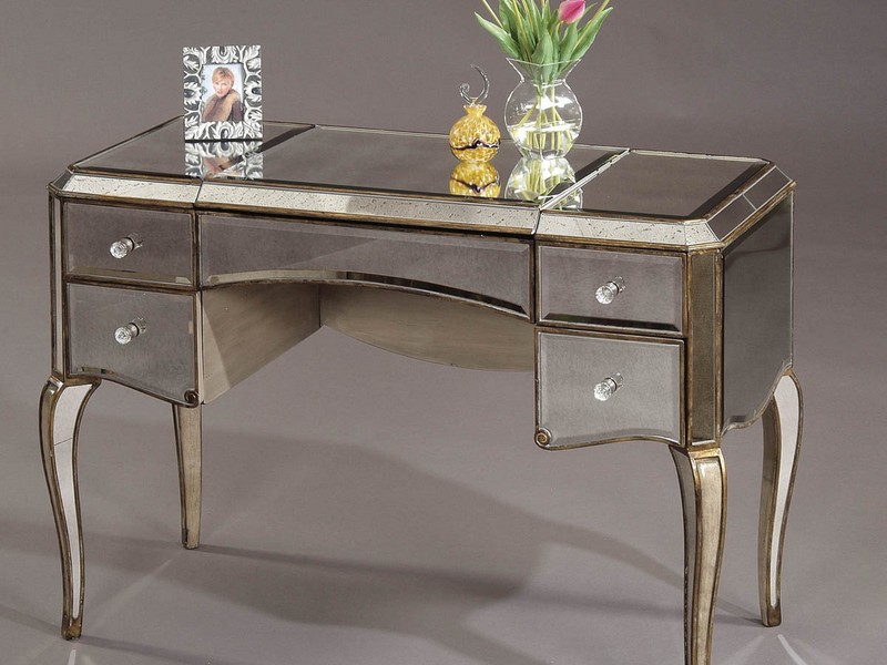 Mirrored Writing Desk