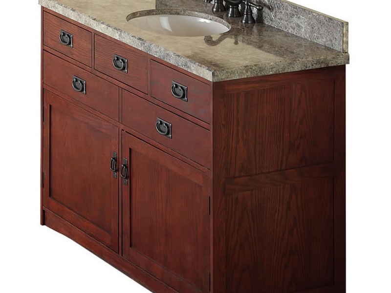 Mission Style Bathroom Vanity 48