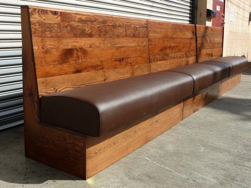 Modern Curved Banquette Seating