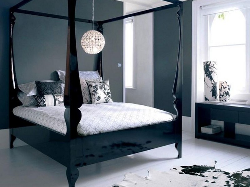 Modern Four Poster Bed Frame