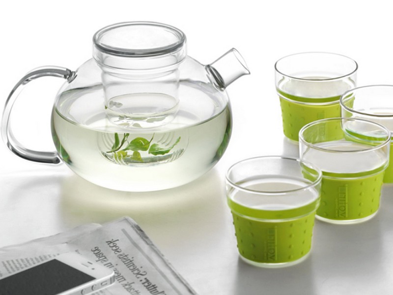 Modern Glass Tea Cups