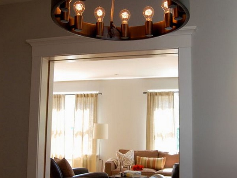 Modern Rustic Chandelier