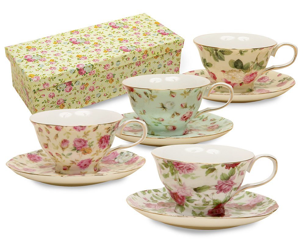 Modern Tea Cups And Saucers