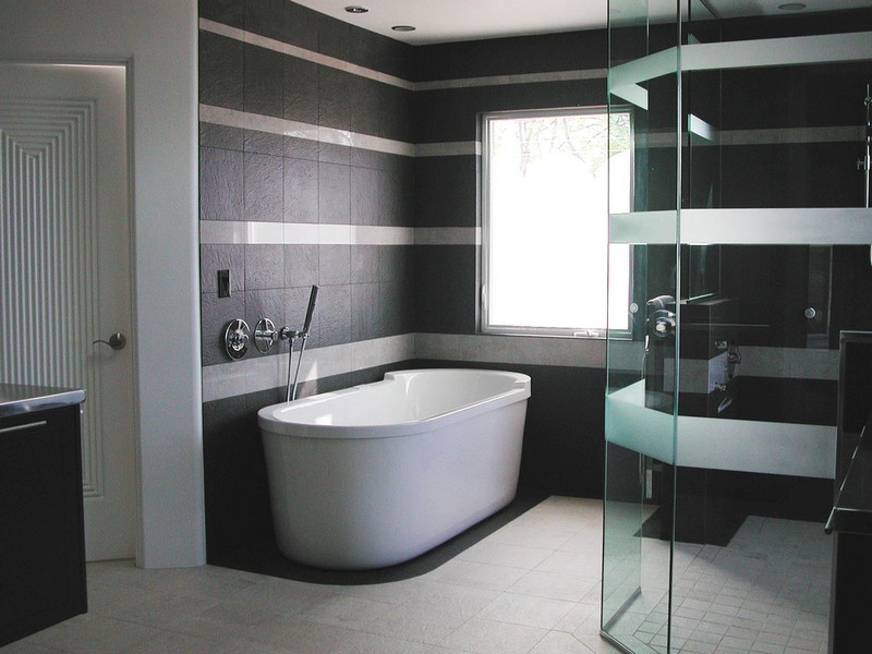 Modern Tile Designs For Bathrooms