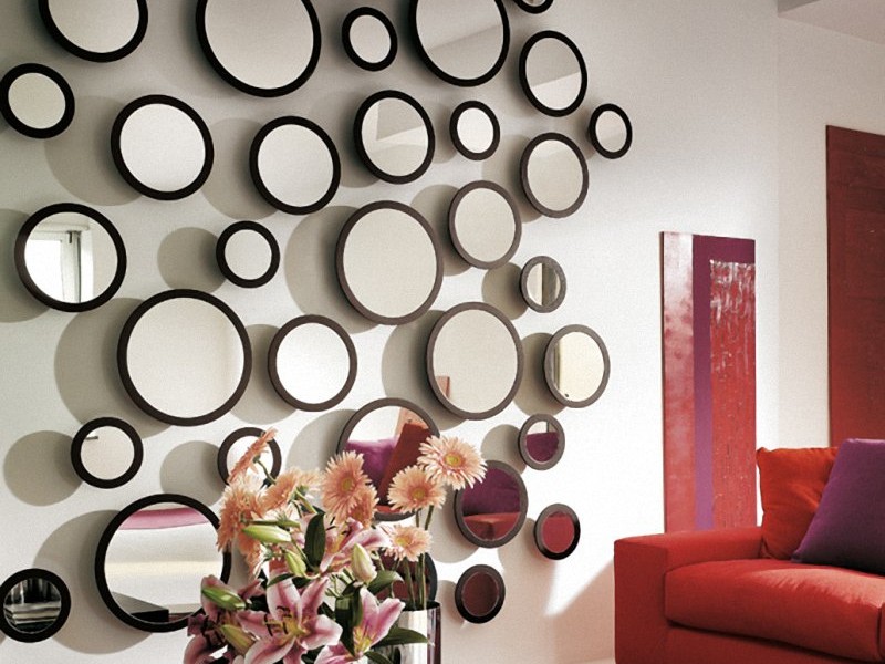 Modern Wall Mirrors For Living Room