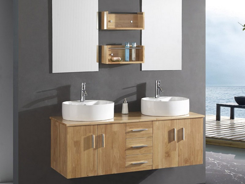 Modern Wood Bathroom Vanities