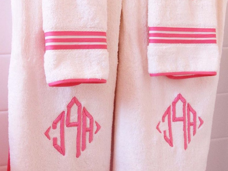 Monogram Bath Towels Target