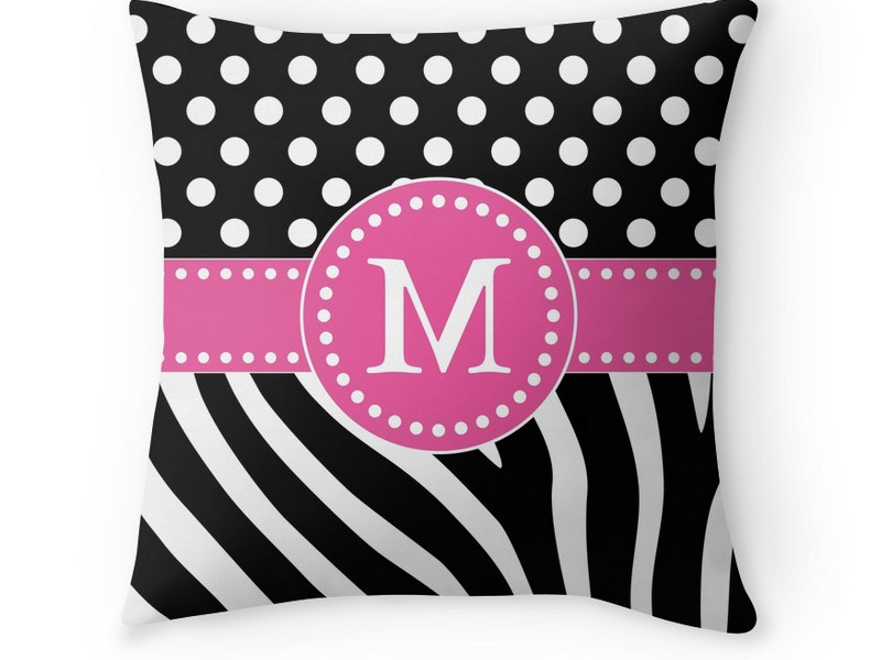 Monogram Throw Pillow