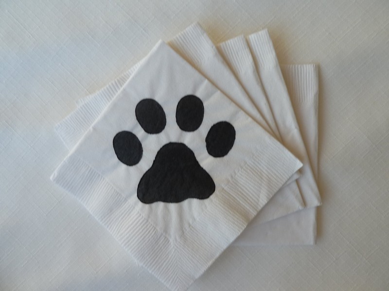 Monogrammed Dinner Napkins Paper