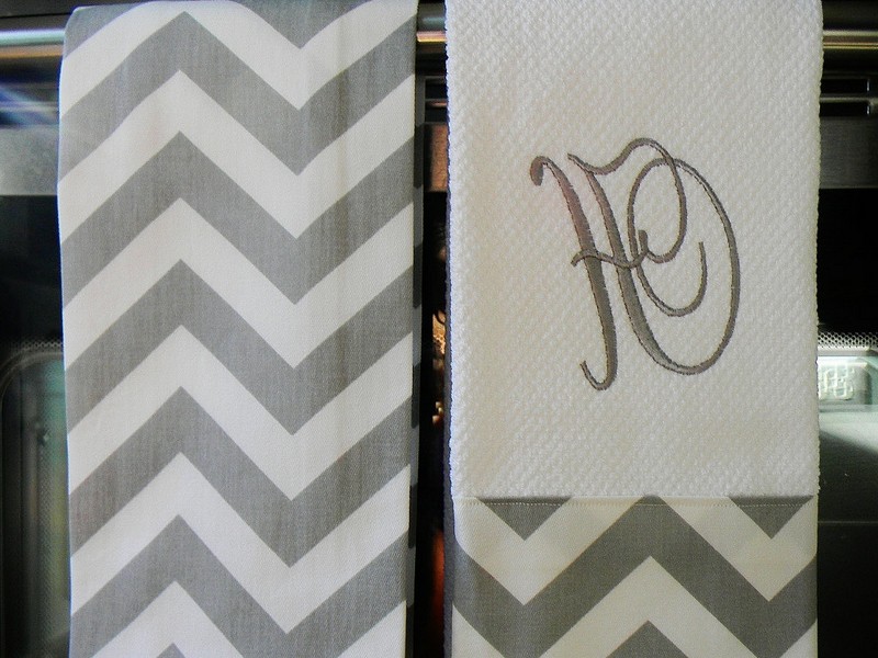 Monogrammed Hand Towels