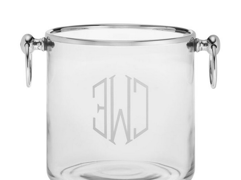 Monogrammed Ice Bucket