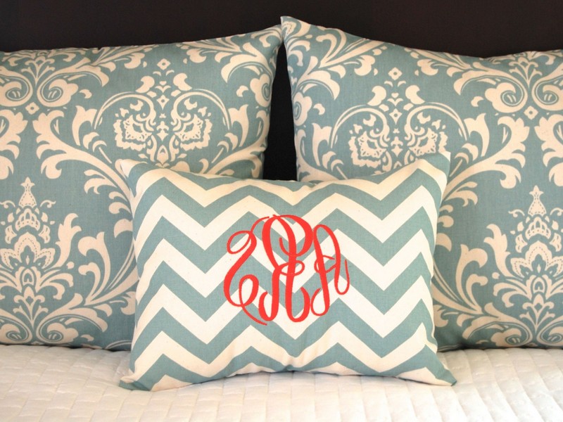 Monogrammed Pillow Shams