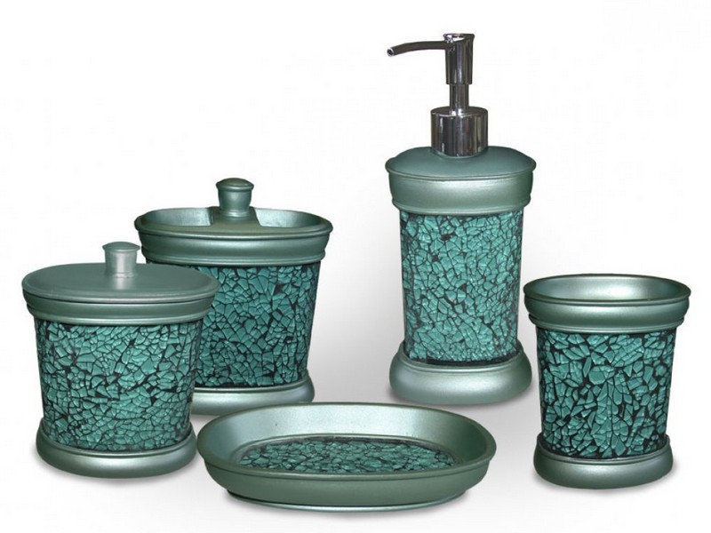 Mosaic Bathroom Accessories Sets