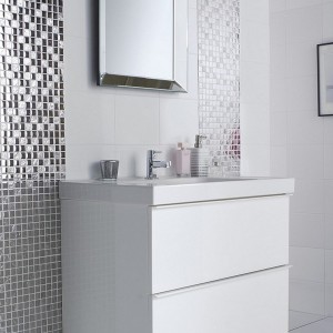 Mosaic Tile Bathroom Mirror